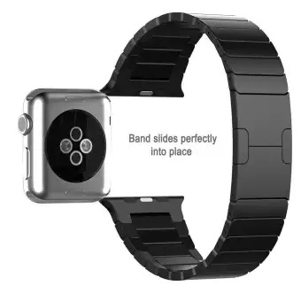 Apple Watch SERIES 4, 44mm Stainless Steel Replacement Band Wrist Strap With Bracelet Clasp